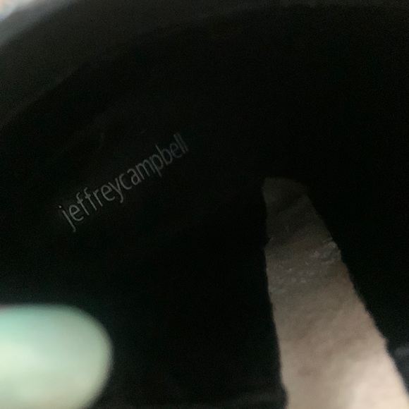 Jeffrey Campbell snake print booties - Picture 3 of 3